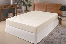 Capa para Colchão Impermeável e Saia cama Box Queen Palha