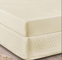 Capa Para Colchão Impermeável Matelada Casal Queen Avelã