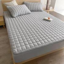 Capa Para Colchão Impermeavel Matelado Com Elastico Cor:CINZATamanho:Mini Cama