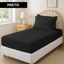 Capa Para Colchão Impermeável Protetor Tecido Matelado Solteiro Extra Macio Silencioso Com Elástico Premium Capa Para Colchão Impermeável Protetor Tecido Matelado Solteiro Extra Macio Silencioso Com Elástico Premium