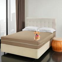 Capa Para Colchão Malha Gel Casal Padrão Com Zíper Luxuosa