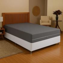 Capa Para Colchão Malha Gel Casal Padrão Com Zíper Luxuosa