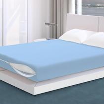 Capa Para Colchão Protetora Casal Anti Acaro Com Zíper Várias Cores Cama Dormir Envio Imediato