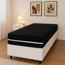 Capa Para Colchão Solteiro Com Zíper Malha Gel Várias Cores