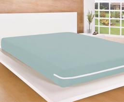 Capa Para Colchão Solteiro De Malha Com Zíper