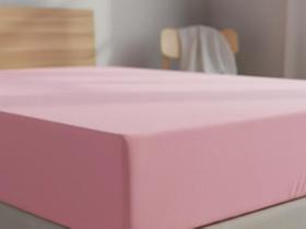 Capa para Colchão Solteiro Rosa 1,88x88x15 Percal 200 Fios 100% Algodão Maria Flor Enxovais