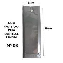 CAPA PARA CONTROLE REMOTO Nº03 TAMANHO 19X8CM