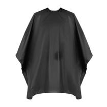 Capa Para Corte Cabelo Tintura C/ tiras autocolantes 1,00x1,40m Barbeiro Cabelereiro Salão 100% Poliéster