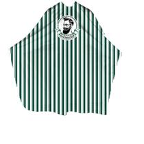 Capa Para Corte Profissional Barbearia Personalizada Verde - Hamy