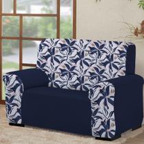 Capa para de sofá 2 lugares Coladinha Mista 1PEÇA AVULSA Decoração para Sala