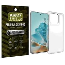 Capa Para Edge 60 Fusion + Película De Vidro 3D - Armyshield