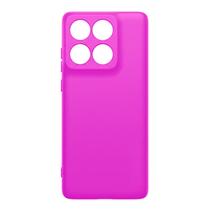 Capa Para Edge 70 Pro Capinha Aveludada Compatível Motorola Cor:Pink