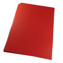 Capa para Encadernação A3 Vermelho Couro Fundo PP 0,30 100un