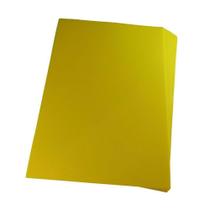 Capa para Encadernação A4 Amarela PP Line 0,30mm 100 Unidade
