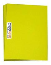 Capa Para Encadernação A4 Amarelo Couro Fundo Pp 0,30 100un
