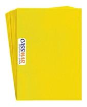 Capa para Encadernação A4 Amarelo Line Frente PP 0,30 100un Capa para Encadernação A4 Amarelo Line Frente PP 0,30 100un