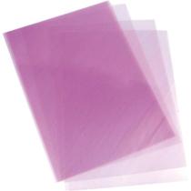 Capa para Encadernação A4 Rosa Line (0,30) Pacote com 50