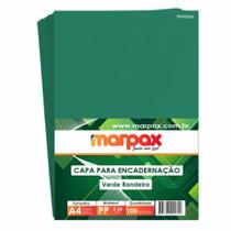 Capa para Encadernação A4 Verde Bandeira Line PP 0,30 100un