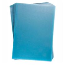 Capa para Encadernação Cristal Couro Ofício Pp Transparente 100un