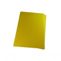 Capa Para Encadernação Ofício Amarela Pp Line 0,30Mm 100Un