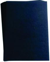 Capa para Encadernação Ofício Preta Couro PP 0,30 50Un Capa para Encadernação Ofício Preta Couro PP 0,30 50Un