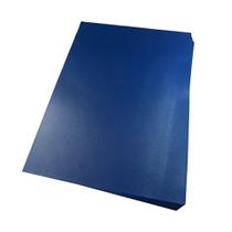 Capa Para Encadernação PP Carta Azul Marinho C/ 100 Unid