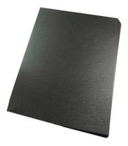 Capa Para Encadernação Preta Couro Pp A3 0,30mm 100un