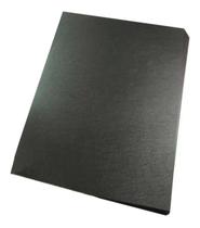 Capa Para Encadernação Preta Couro Pp A3 0,30mm 100un Capa Para Encadernação Preta Couro Pp A3 0,30mm 100un