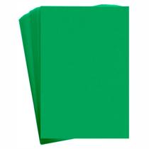 Capa Para Encadernação Verde Limão A4 Pp Couro Fundo 100 Un