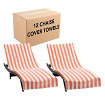 Capa para Espreguiçadeira Arkwright LLC 30x85 cm Coral - Pacote com 12 unidades