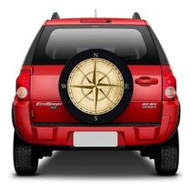 Capa para Estepe Ecosport Rosa dos Ventos Carrhel