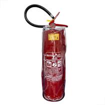Capa Para Extintor Incêndio Com Visor 04kg E 6kg Platina