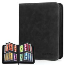 Capa para fichário de cards Old Canal para top loader, 112 slots, preta Capa para fichário de cards Old Canal para top loader, 112 slots, preta