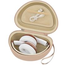 Capa para fone de ouvido Comecase Fits Beats Solo 4 Studio Pro Beige