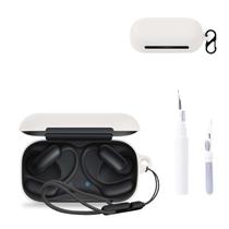 Capa para fones NOUKAJU para Soundcore AeroFit 2 Pro, branca Capa para fones NOUKAJU para Soundcore AeroFit 2 Pro, branca