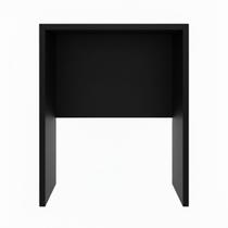 Capa Para Frigobar Nicho Aparador Mdf Preto 53x48x45cm Preto Capa Para Frigobar Nicho Aparador Mdf Preto 53x48x45cm Preto