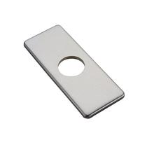 Capa para furo de torneira de pia BWE 15,5 cm em aço inoxidável Capa para furo de torneira de pia BWE 15,5 cm em aço inoxidável