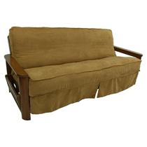 Capa para Futon Blazing Needles em Microsuede Camel Tamanho Full Capa para Futon Blazing Needles em Microsuede Camel Tamanho Full