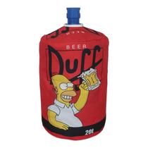 Capa Para Galão de Água 20 Litros Invertido Cerveja Duff Novadecora Capa Para Galão de Água 20 Litros Invertido Cerveja Duff Novadecora