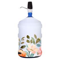 Capa para Galão de Água 20L Invertido Estampa 005 Floral Aquarelado