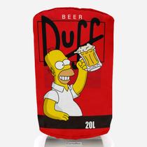 Capa Para Galão de Água Beer Duff Simpson 20 Litros Novadecora Capa Para Galão de Água Beer Duff Simpson 20 Litros Novadecora