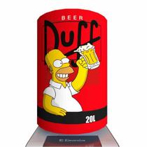 Capa Para Galão de Água Beer Duff Simpson 20 Litros - Novadecora