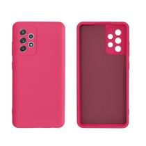 Capa para Galaxy A52 em Silicone Aveludado e Proteção na Câmera