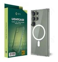 Capa Para Galaxy S23 (6.1) Clear Lightcase Magnética - 8078 Capa Para Galaxy S23 (6.1) Clear Lightcase Magnética - 8078