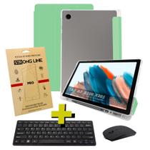 Capa Para Galaxy Tab A8 X200 X205 10.5 Case Smart Anti Queda + Kit Teclado Mouse Pelicula de Vidro