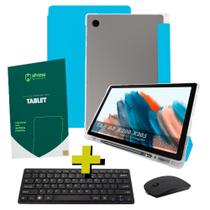 Capa Para Galaxy Tab A8 X200 X205 10.5 Case Smart + Kit Teclado Mouse Pelicula HPrime Premium