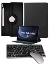 Capa Para Galaxy Tab S10fe 13.1 + Teclado E Mouse Bluetooth Capa Para Galaxy Tab S10fe 13.1 + Teclado E Mouse Bluetooth