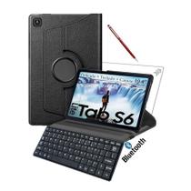 Capa Para Galaxy Tab S6 Lite P615 + Teclado + Película Capa Para Galaxy Tab S6 Lite P615 + Teclado + Película