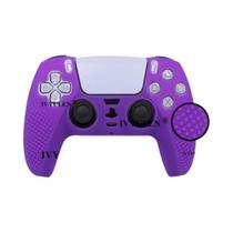 Capa Para Gamepad De Silicone Com Tachas PlayStation 5 DualSense IVYUEEN Pele Protetora Com Punhos