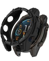 Capa para Garmin Fenix 8 51 mm AMOLED com TPU preta